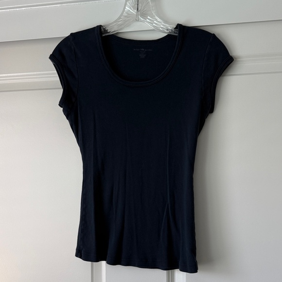 Brandy Melville Navy Short Sleeve Tee - Picture 1 of 3